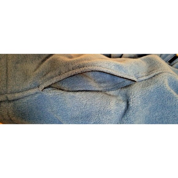 Woolrich Men's Sleeveless Blue Fleece Vest 2XLT - Pre-Owned Two Pockets       T8 - Picture 6 of 6